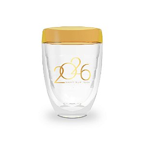 Copo HighLight Amarelo 2026 - 260ml Festas