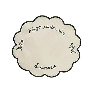 Jogo Americano Brazil Pizza e Pasta - 45cm x 40cm
