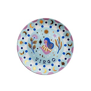 Prato Pão Astrologia Virgem Bitossi - 16,5cm