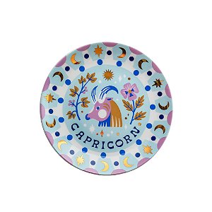 Prato Pão Astrologia Capricornio Bitossi - 16,5cm
