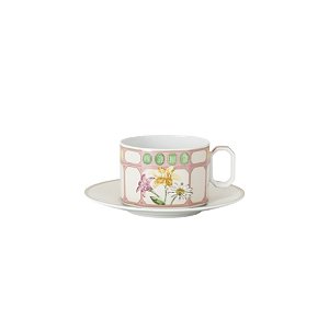 Xícara de Chá com Pires Swarovski Idyllia - Rosenthal
