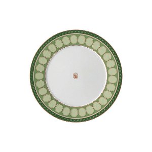 Prato Sobremesa Swarovski Signum Verde - Rosenthal 23cm
