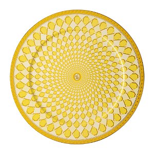 Sopusplat Swarovski Signum Amarelo - Rosenthal 33cm