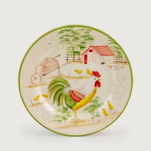Prato Raso Fazenda Galinha - 27cm