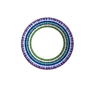 Conjunto com 2 Pratos de Sobremesa Missoni Waves - 21,5cm