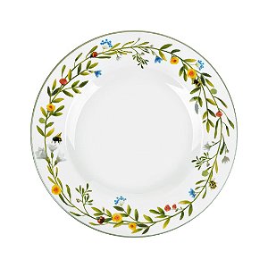 Prato Raso Flora 27cm - Mameg