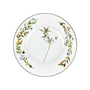 Prato Sobremesa Flora 21cm - Mameg