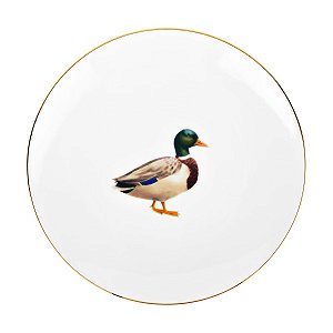 Prato Porcelana Sobremesa Mallard 21cm - Mameg