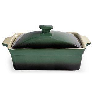 Caçarola Verde Degrade em Cerâmica - 36cm 3,4L