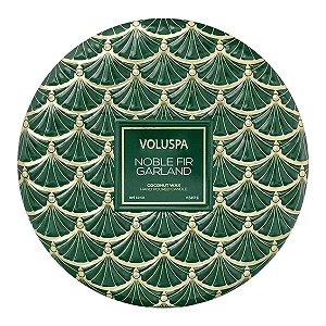 Vela Lata 3 Pavios Noble Fir Garland 60h - Voluspa
