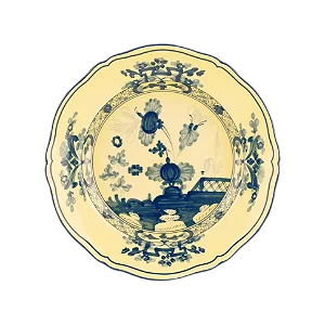 Prato Sobremesa Oriente Italiano Citrino 21cm - Ginori