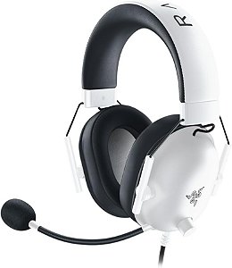Headset Razer Blackshark V2 X Com Fio Mercury Branco