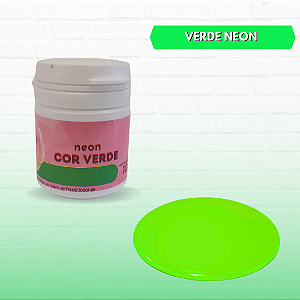 Pigmento Verde Neon para Resina Epóxi - 10g