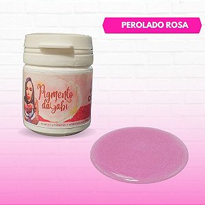 Pigmento Perolado em Pasta - Rosa 20gr