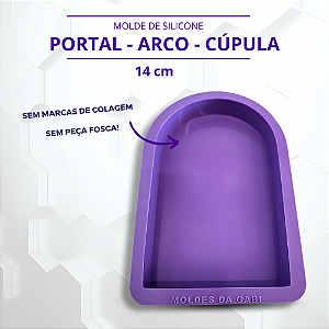 Molde de Silicone Para Resina Portal 14cm