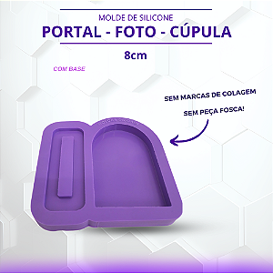 Molde de Silicone Eternização Portal 8cm