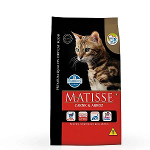Ração Farmina Matisse Gatos Adultos Carne e Arroz