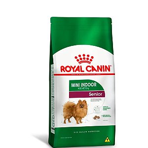 Ração Royal Canin Mini Indoor para Cães Senior de Porte Pequeno