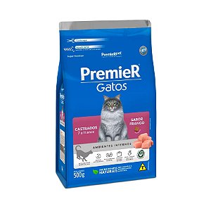 Ração Premier para Gatos Castrados de 7 a 11 anos Sabor Frango
