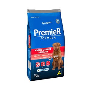 Ração Premier Fórmula para Cães Adultos de Raças Grandes e Gigantes Sabor Carne- 15 kg
