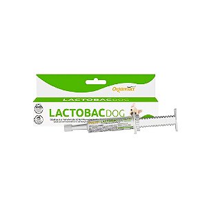 Suplemento Organnact Lactobac Dog para Cães 16g