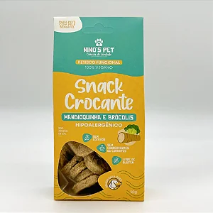 Biscoito de Mandioquinha e Brócolis Hipoalergênico Nino's Pet - 50g