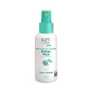 Educador Soft Care Baby Bitter Max para Cães e Gatos Filhotes 120ml