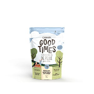 Petisco Tirinhas Good Times Sabor Peixe para Cães - 65g