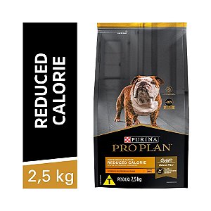 Ração Nestlé Purina Pro Plan Reduced Calorie para Cães Adultos de Raças Médias e Grandes Sabor Frango