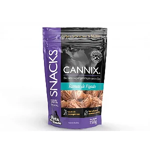 Petisco para cachorro Ramas de Fígado 150 g Cannix