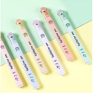Kit 6 Marca Textos Pata de Gatinho