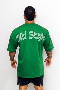 Power T-shirt Oversized - verde