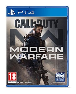 Call of duty modern warfare midia fisica playstation 4