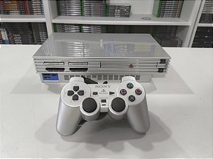 Console Sony Playstation 2 Fat Automobile Silver SCPH-3001R - PS2