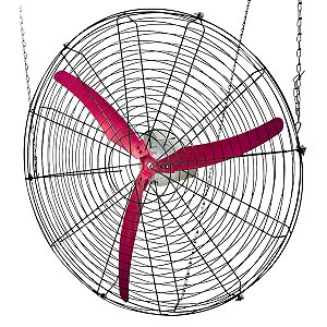 VENTILADOR INDUSTRIAL GG36' (1M) 3 PÁS MOTOR WEG 0.5CV MONO C/DIMMER