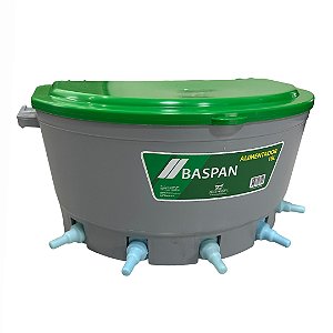 ALIMENTADOR PARA OVINOS/CAPRINOS - 5 TETOS - 18 LITROS BASPAN