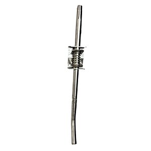 BEBEDOURO SUINO PENDULAR SIMPLES - TUBO + REGULADOR + MOLA EM INOX 304 - 600MM