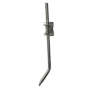 BEBEDOURO SUINO PENDULAR SIMPLES - TUBO + REGULADOR + MOLA EM INOX 304 - 600MM COM CHUPETA CRECHE