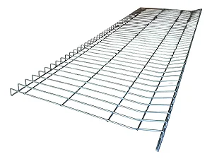 GRADE METALICA P/ TAPETE PLASTICO FUNDO NINHO POSTURA AVES
