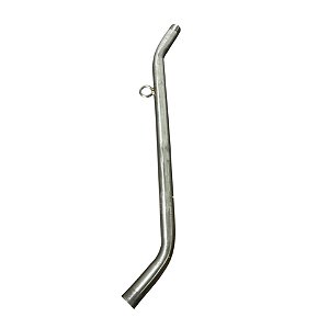 BEBEDOURO SUINO PENDULAR SIMPLES EM INOX 304 - DUAS DOBRAS 500MM