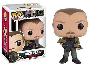 Rick Flag Suicide Squad Esquadrão Suicida Funko Pop Heroes