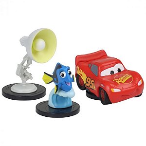 Cars Relâmpago McQueen Lampada Pixa e Dori Banpresto