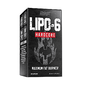 Suplemento Nutrex Lipo-6 Hardcore Termogênico C/ 60 Original