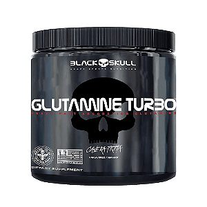 Glutamina Turbo (150G) Black Skull