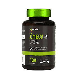 Omega 1G Epa 250Mg / Dha 360Mg 120 Cápsulas Omix