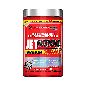 Pré-Treino Jetfusion Xtreme Maxeffect Lemon 300G