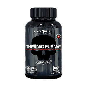 Thermo Flame Caveira Preta - 120Tabs - Black Skull