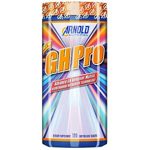 Gh Pro Arnold Nutrition com 120 tabletes Testo Booster