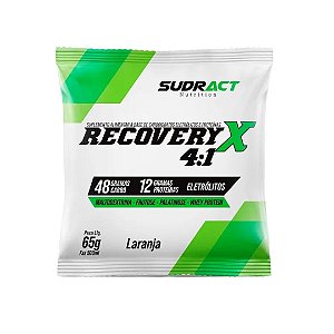 Recovery X 4:1 10 sachês de 65g - Sudract Nutrition