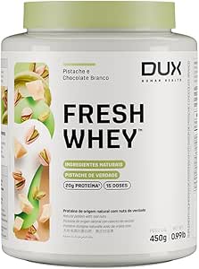 Fresh whey Dux 450g pistache e chocolate branco